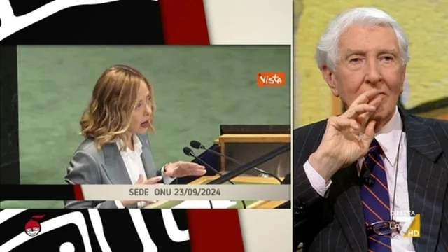 Augias su Meloni: "Fa discorsi militanti, non l'ho mai sentita fare un discorso da Capo del Governo"