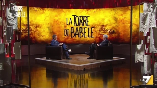 Augias scherza con Floris: "Questa volta sono io a fare le domande..."