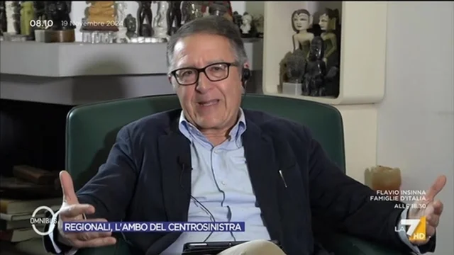 Regionali, ambo del centrosinistra - Omnibus, 19/11/2024