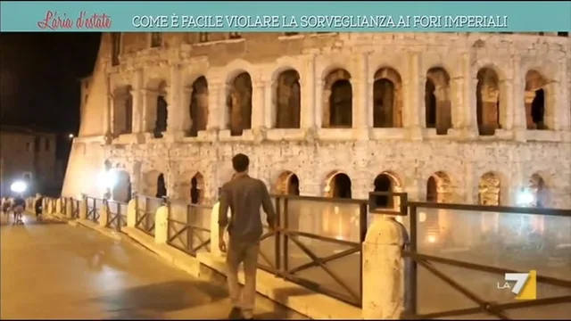 Com'è facile violare la sorveglianza ai Fori Imperiali