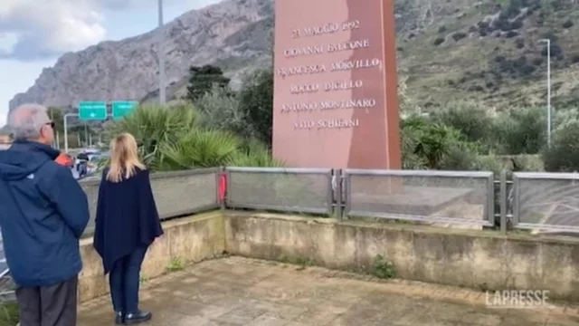 Arresto Matteo Messina Denaro, l'arrivo di Meloni a Palermo: l'omaggio a Falcone
