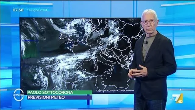 Meteo LA7 - 7/6/2024