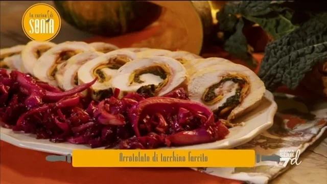 Arrotolato di tacchino farcito