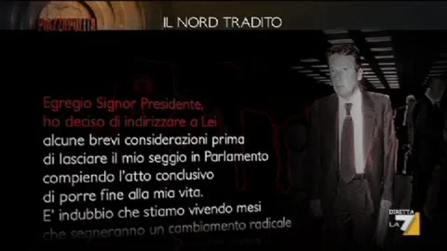 LA LETTERA DI SERGIO MORONI