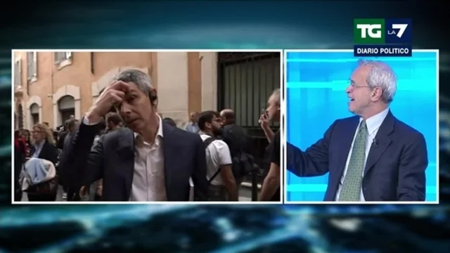 "È al telefono con i familiari": Celata non risponde durante il collegamento e la battuta di Mentana
