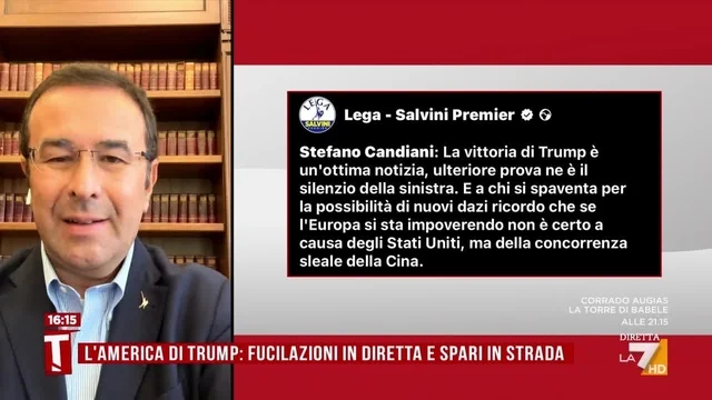 Stefano Candiani sulle politiche di Donald Trump