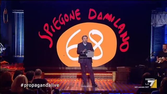 Propaganda Live - Spiegone Damilano - 07/12/2018