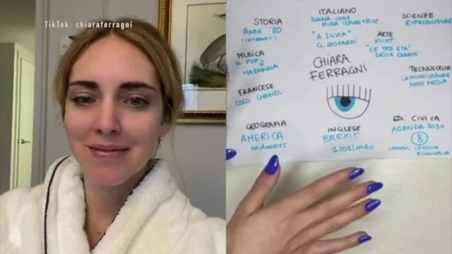 Tesina su Chiara Ferragni: il video della reazione dell'influencer è virale