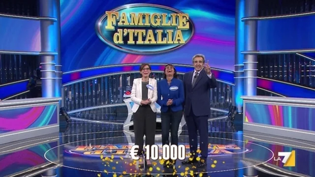 Paola e Chiara a Famiglie d'Italia vip!