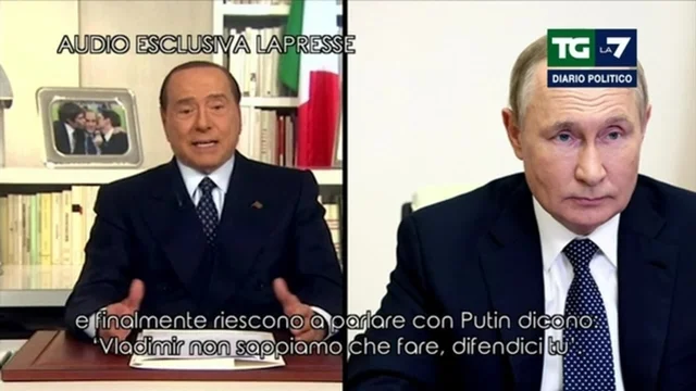 L'audio esclusivo di Berlusconi sulla guerra in Ucraina: "Putin, difendici"