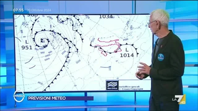 Meteo LA7 - 20/10/2024