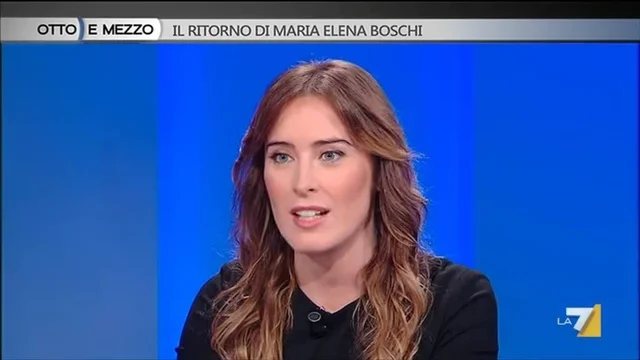 Il ritorno di Maria Elena Boschi