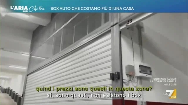 Box auto che costano più di una casa