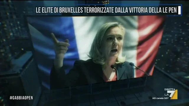Le elite di Bruxelles terrorizzate dalla vittoria della Le Pen (Nessuno)