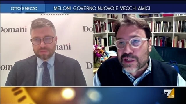 Meloni, governo nuovo e vecchi amici. Otto e Mezzo - Puntata del 10/10/2022