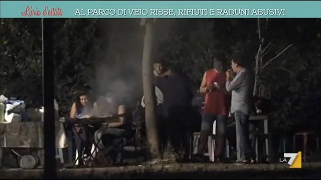 Al parco di Veio risse, rifiuti e raduni abusivi