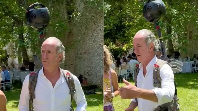 Luca Zaia e il mappatore di Google: le immagini dai social
