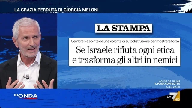 Flotilla, Carofiglio: "Quello di Israele è un atto di pirateria, e non è il più grave dei reati che costoro hanno commesso"