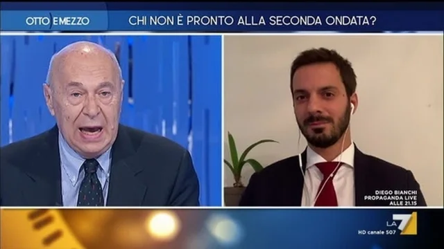 Chi non è pronto alla seconda ondata? - Otto e Mezzo - Puntata del 25/09/2020