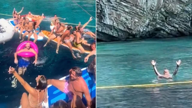 Decaro in vacanza in Grecia incontra dei tifosi del Bari e si unisce ai cori: il video è virale