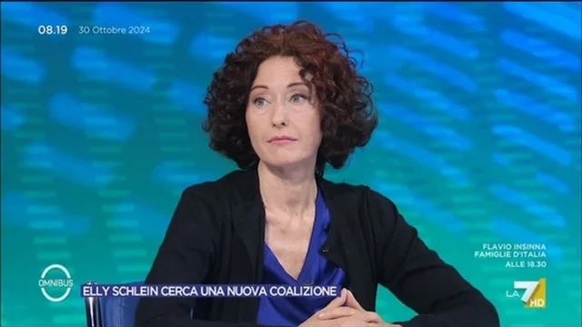 Elly Schlein cerca una nuova coalizione - Omnibus, 30/10/2024