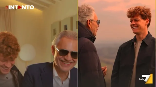 Andrea Bocelli lancia il nuovo singolo “Polvere e Gloria” con Jannik Sinner protagonista del video