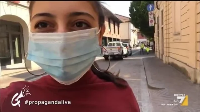 Giulia da Codogno racconta l'arrivo del Presidente della Repubblica