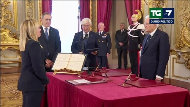 Governo Meloni: il giuramento al Quirinale