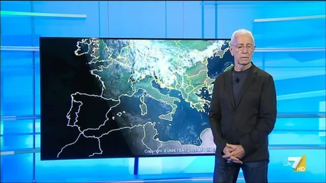 Le previsioni meteo di oggi di Paolo Sottocorona