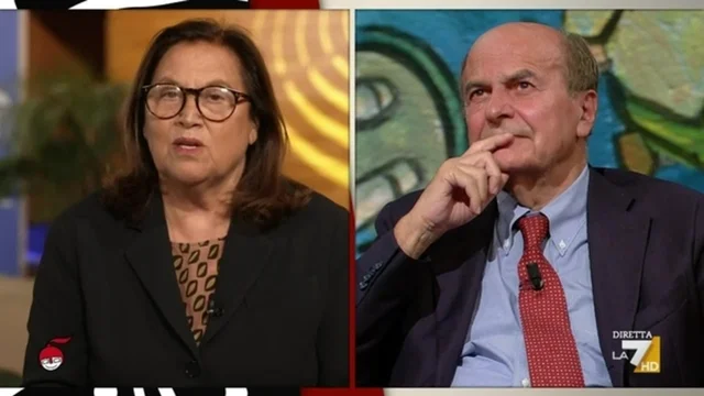 Il confronto Bersani-Annunziata: Meloni che storia fai? Chi sei De Gasperi?