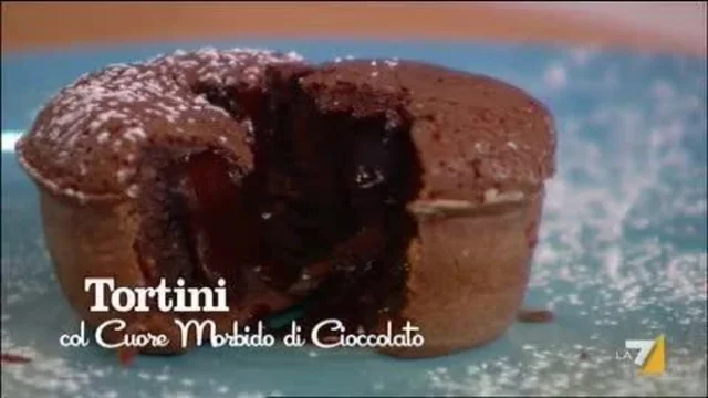 Tortini col cuore morbido di cioccolato