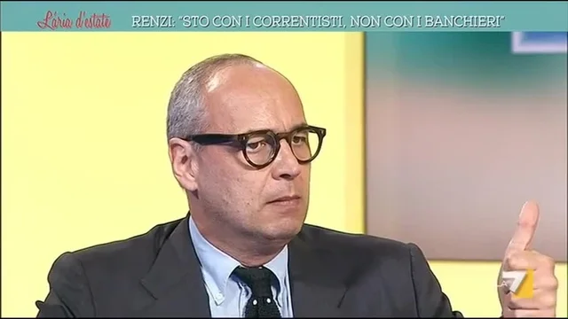 Giacalone: 'Errore di Renzi difendere i bancari'