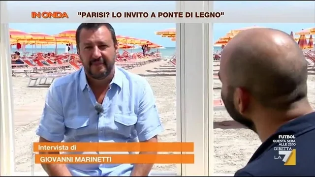 Salvini: Parisi? Lo invito a Ponte di Legno