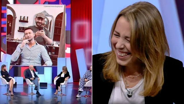 Giambruno, meglio con o senza ciuffo? la risposta divertita di Agnese Pini
