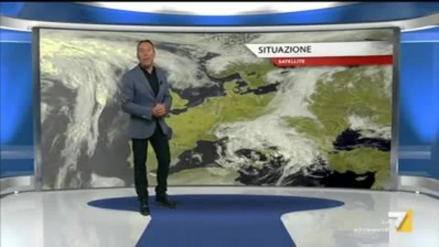 Il meteo della sera del 13 maggio