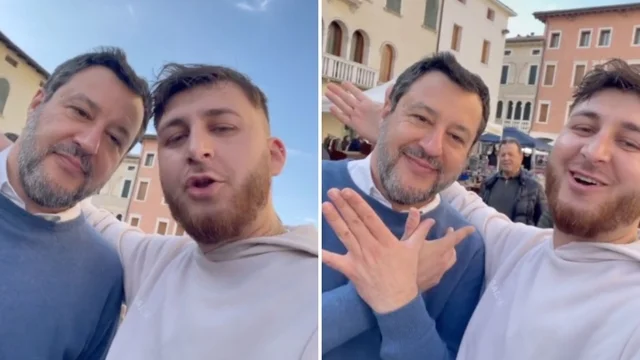Matteo Salvini e il video virale su TikTok: "Quando vedi Mercedesi è sicuro è Albanesi"