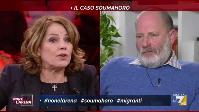 Soumahoro, Elisabetta Gardini: "Grave dire che è per il colore della pelle" Giletti: "Ora mi incaz**"