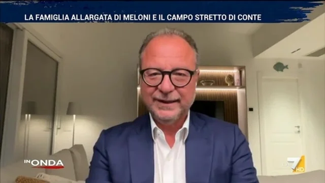 La famiglia allargata di Meloni e il campo stretto di Conte - In Onda - Puntata del 25/8/2024