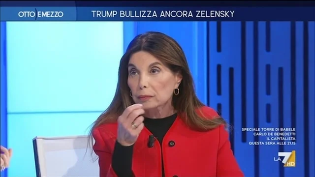 Trump bullizza ancora Zelensky - Otto e Mezzo - Puntata del 3/3/2025