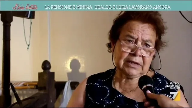 La pensione minima, Ubaldo e Luisa lavorano ancora