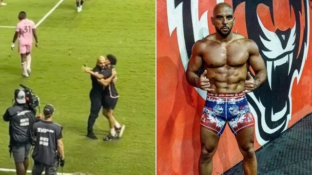 La guardia del corpo di Messi tra Iraq e Navy Seals diventa una star del web