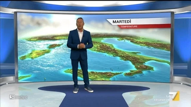 Il meteo della sera del 2 settembre