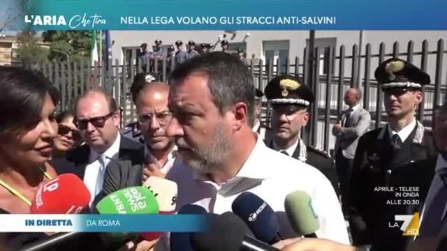 Matteo Salvini: "Ranucci candidato? Ognuno è libero di candidarsi poi i cittadini sono liberi di scegliere"