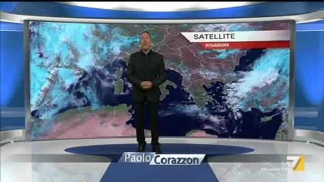Il meteo della sera del 7 marzo