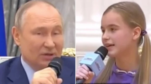 Putin spiega la guerra a una ragazzina: "La tragedia nel Donbass ci ha costretti a lanciare questa operazione militare"