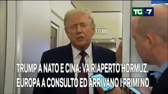 TG LA7 edizione delle 13.30 del 16/3/2026
