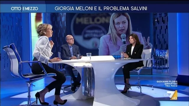 Giorgia Meloni e il problema Salvini - Otto e Mezzo - Puntata del 27/09/2022