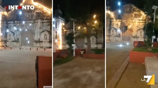 Terremoto di magnitudo 6.9 nelle Filippine: crolla il secolare Santuario di Santa Rosa de Lima