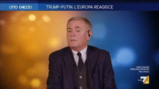 Trump-Putin, l'Europa reagisce - Otto e Mezzo - Puntata del 17/2/2025