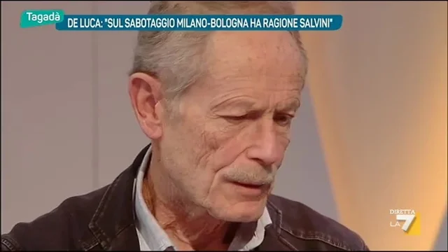 Erri De Luca: 'La piazza di Bologna voluta da Salvini e' una provocazione'